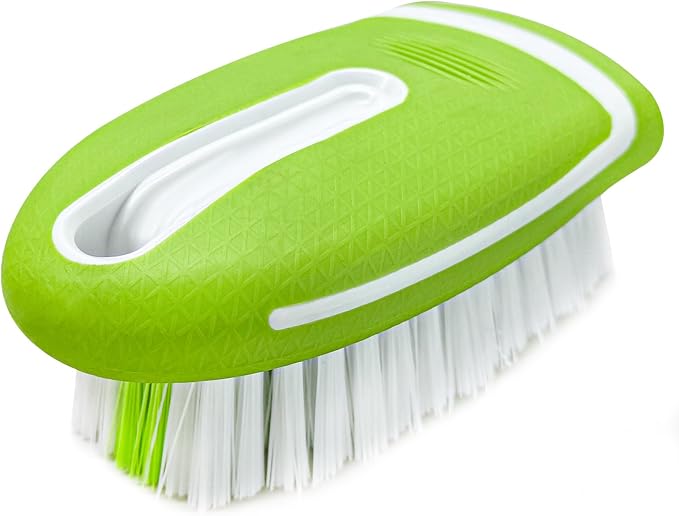 Carpet and Upholstery Cleaning Brush, Stiff Bristle Detailing Scrubber by Unknown
