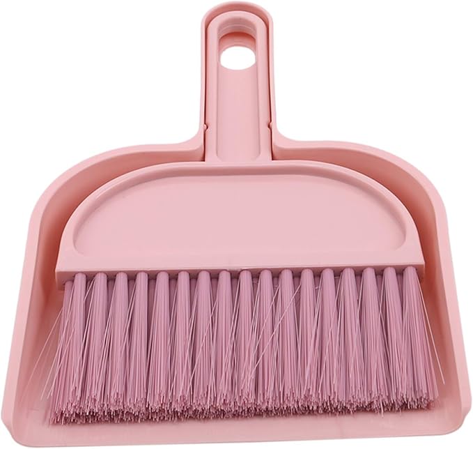 Plastic Mini Broom and Dustpan, Mini Cleaning Brush by JJLFresheners
