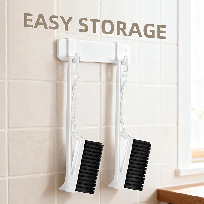 Grout Cleaner Brush V Shape, Stiff Grout Cleaning Brushes - Image 6