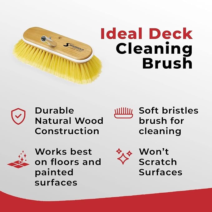 SHURHOLD Classic 10" Deck Brush - Image 5