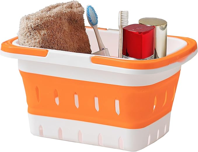 Portable Folding Plastic Bath Caddy by Unknown