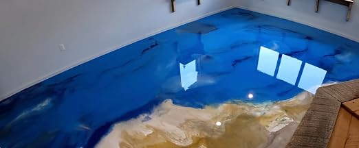 colored epoxies 15GLKTCL Clear 15 Gallon Kit Resin and Hardener - Image 3