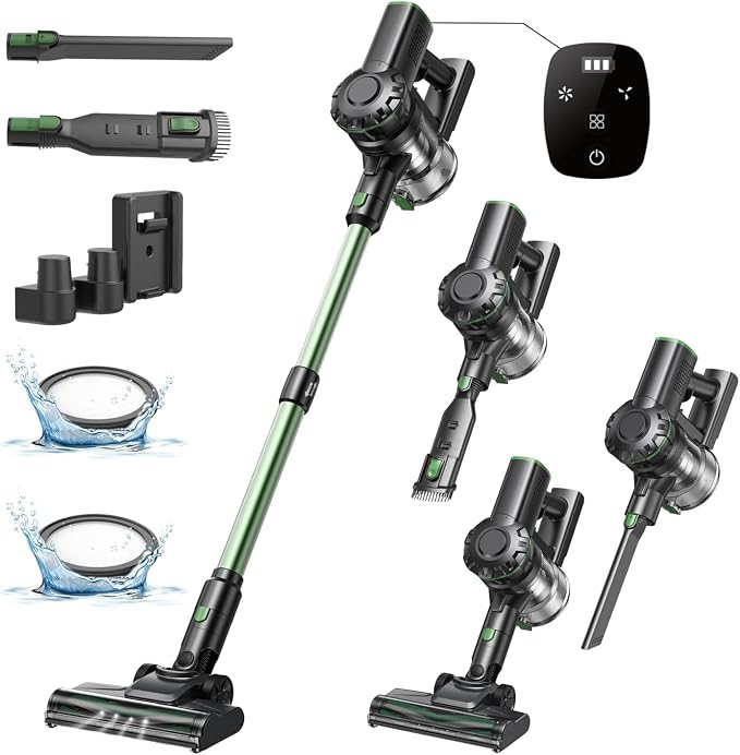 Vexilar Cordless Vacuum Cleaner, 550W/45Kpa/60Mins, Cordless Stick Vacuum by Unknown