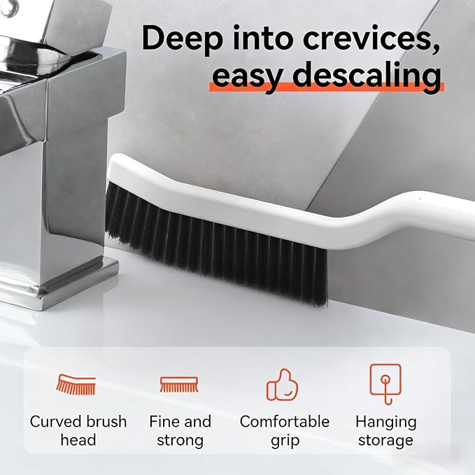 11PCS Crevice Cleaning Brush Set, Groove Gap Cleaning Tool Hard Bristle Recess - Image 3