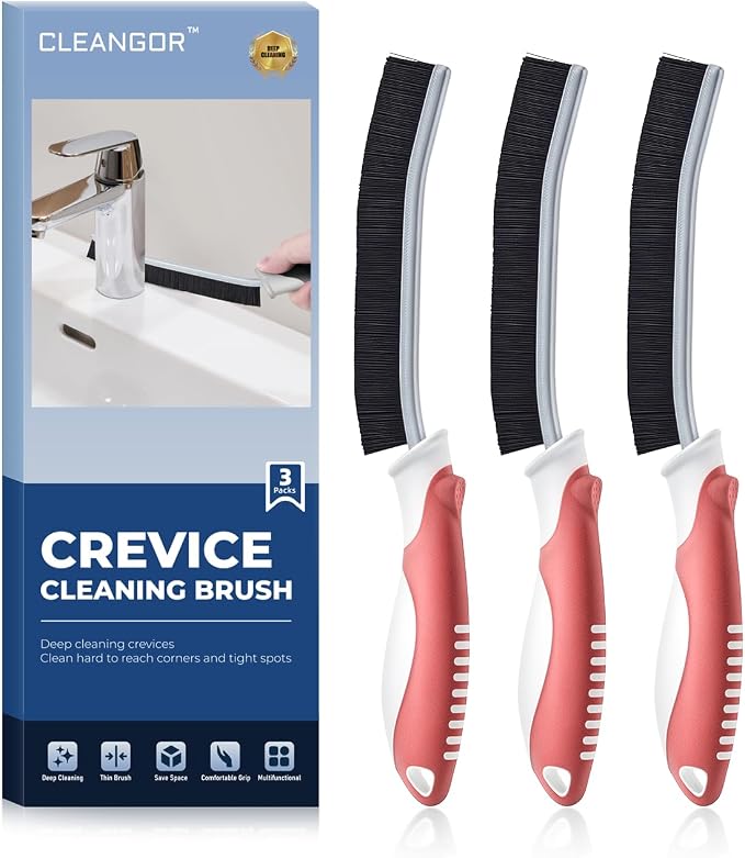 Crevice Cleaning Brushes, Scrub Brush by Cleangor