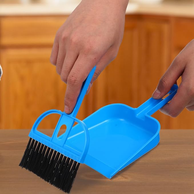 Healifty Mini Broom and Dustpan Set Small Handheld Sweeper Combo - Image 6