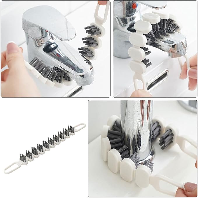 BESTYASH Bendable Cleaning Brush 10.39 Inch Flexible Crevice and Corner Scrubber - Image 8