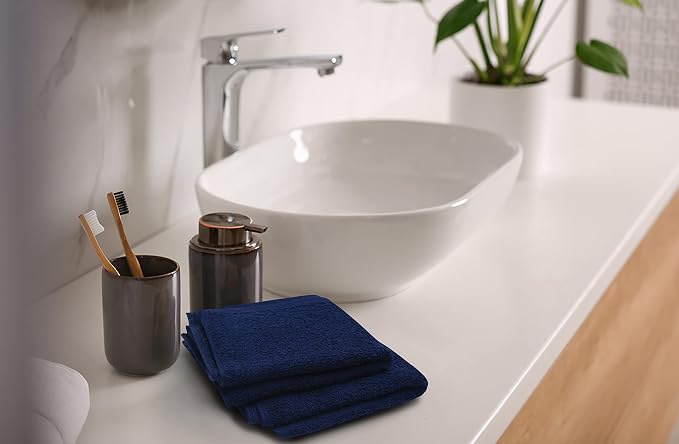 Softolle 100% Cotton Washcloths 60 Pack Soft, Highly Absorbent Washcloth - Image 7
