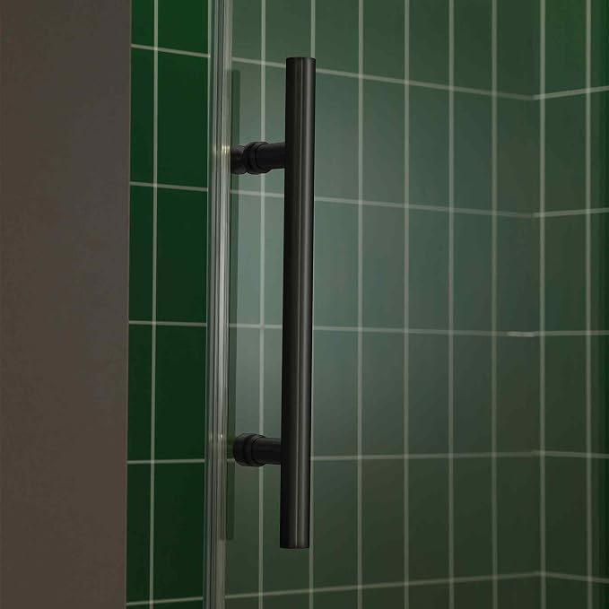 Woodbridge 56-60" W x 80" H Frameless Single Sliding Shower Door - Image 12