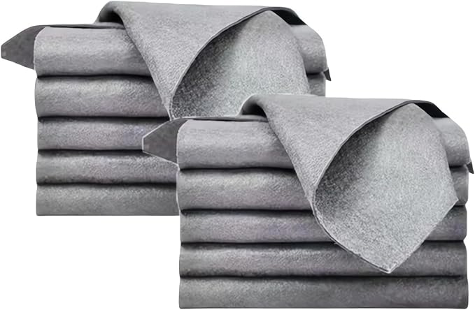 Thickened Magic Cleaning Cloth, Super Absorbent, Streak-Free Microfiber Cloth by Unknown