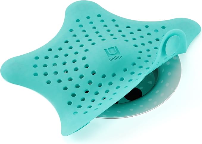 Umbra Starfish Drain Cover/Hair Catcher, Surf Blue by Umbra