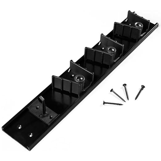 Carlisle FoodService Products 4073100 Roll 'N Grip Mop, Broom and Tool Holder / - Image 2