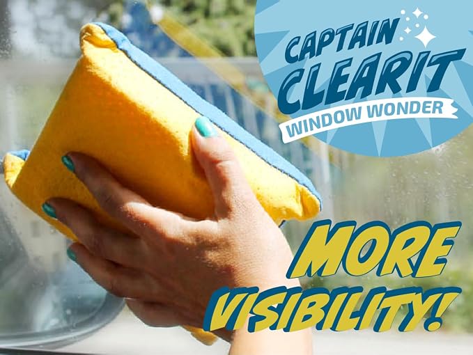 Sponge - Window Cleaner Tool for Car Windshield, Glass - Non-Scratch, Super - Image 5