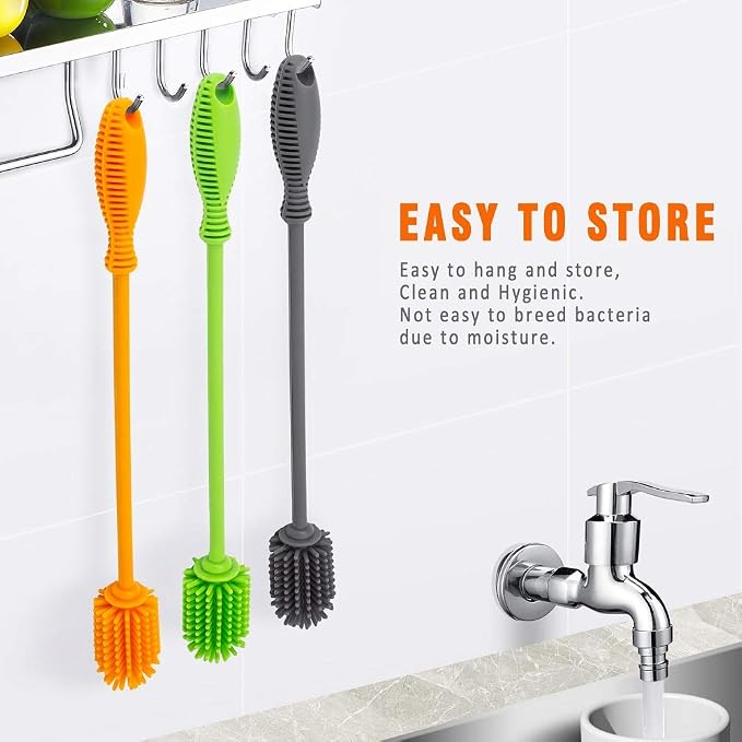 Silicone Bottle Cleaning Brush - Image 7