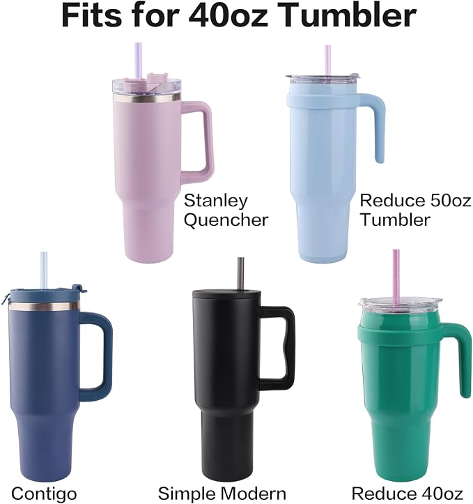 Joshey 12 Inch Tritan Replacement Straws - Image 4