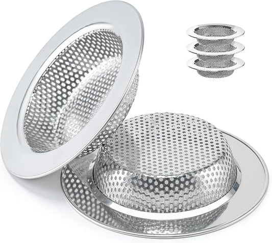 3 PCs Kitchen Sink Strainers, Food Strainer by AJO+AJOMAN