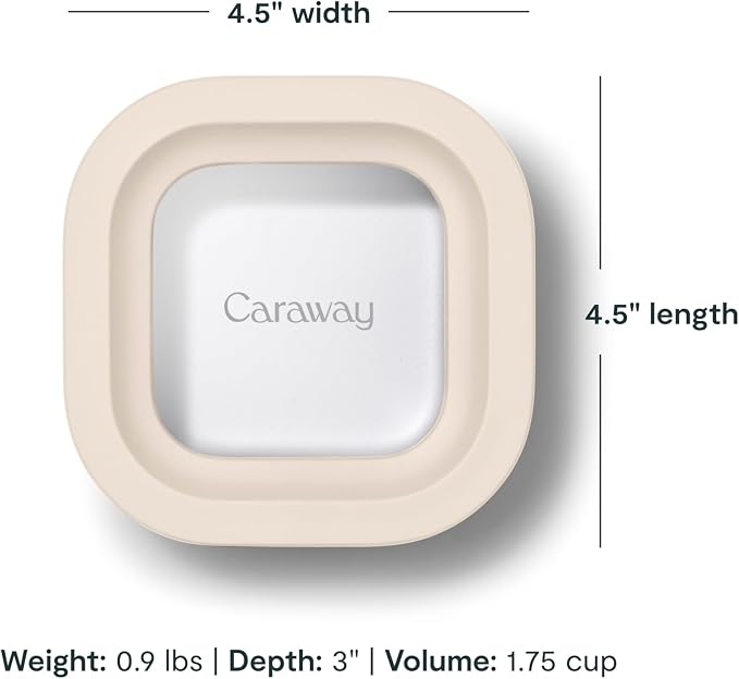 Caraway 2pc Glass Food Storage Set - Image 3