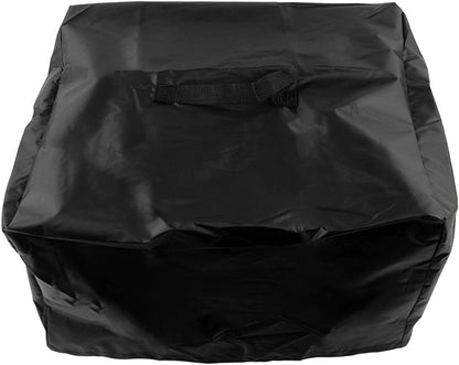 Oven Air Fryer Cover, 420D Oxford Fabric, Heat-Resistant Waterproof Dust-Proof Protector, Compatible with Breville Smart Oven Air Fryers, Black, 50x40x32cm