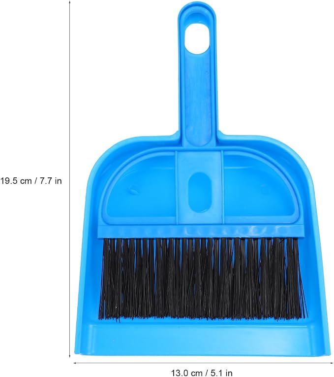 Healifty Mini Broom and Dustpan Set Small Handheld Sweeper Combo - Image 2