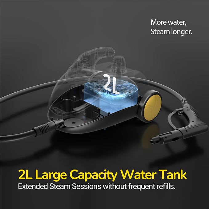 Steam Cleaner with 28-in-1 powerful, deep cleaning - Image 3