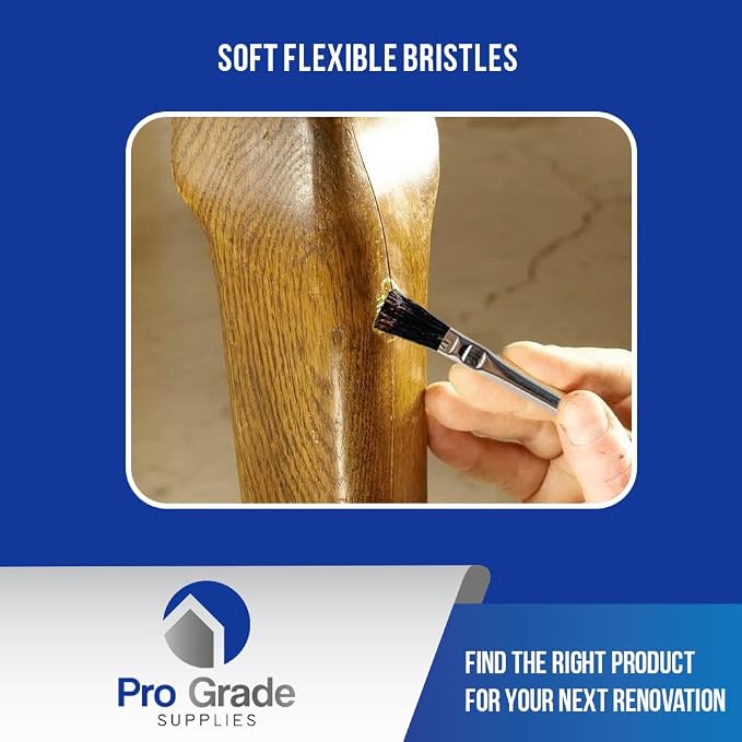 Pro Grade - Acid Brushes - 36 Count 3/8 Inch Boar Hair Acid Flux Brushes - Image 5