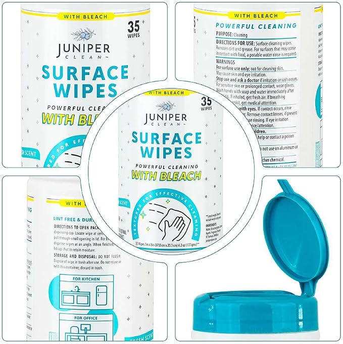 12 Pack Surface Cleaning Wipes - Image 7