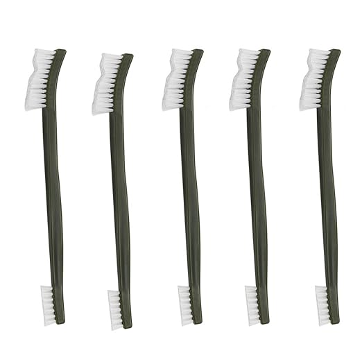 5 Pcs Small Nylon Wire Brush, Mini Nylon Cleaning Brushes by Helonge