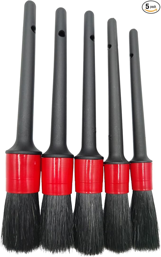Car Detailing Brush Set of 5 by Unknown