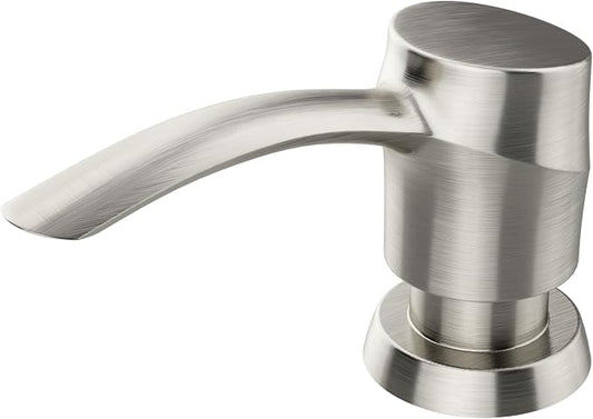 SAMODRA Kitchen Sink Soap Dispenser, Brushed Nickel Soap Dispenser, ABS by SAMODRA