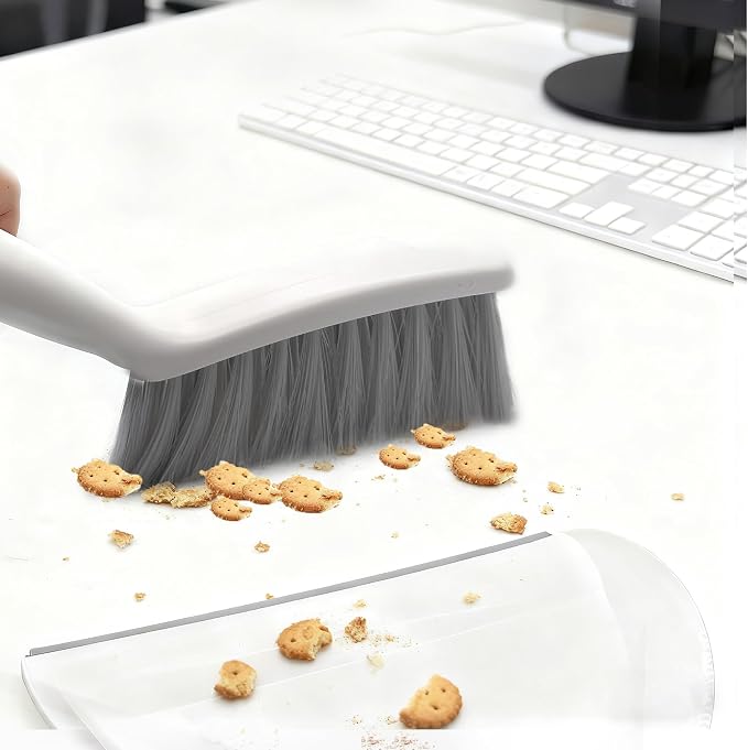 Mini Broom and Dustpan Set, Hand Broom - Image 5