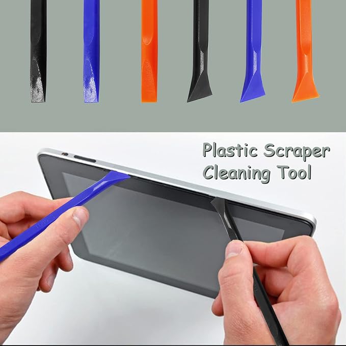 12Pcs Carbon Fiber Scraper Cleaning Tool Non-Scratch Plastic Multi-Purpose - Image 5