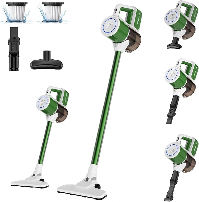 VersLife Cordless Vacuum Cleaner, Cordless Stick Vacuum by VersLife