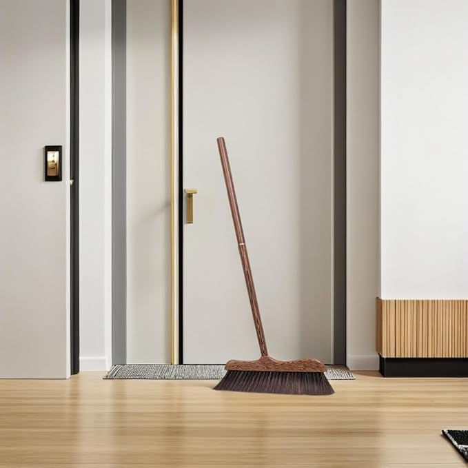 UNOMOR Handmade Soft Wood Broom - Image 9