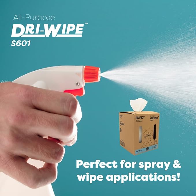 Dri-Wipe S601 by SMPLY Brands – All-Purpose Disposable Cleaning Wipes, 252 Wipes - Image 8