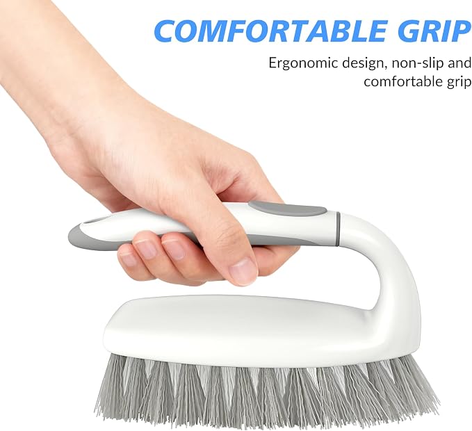 SetSail Heavy Duty Scrub Brush, Stiff Bristles Cleaning Brush - Image 3