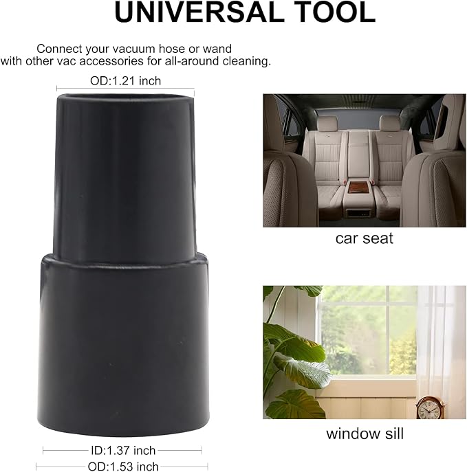 8 Pcs Household Cleaning Vacuum Cleaner Attachments Kit - Image 2