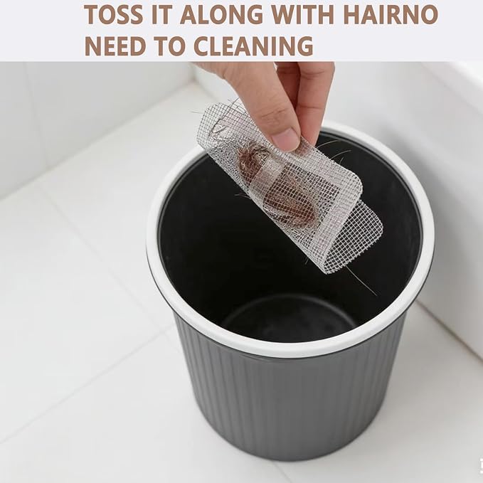 Shower Drain Hair Catcher 4 Inch, Shower Drain Cover - Image 4