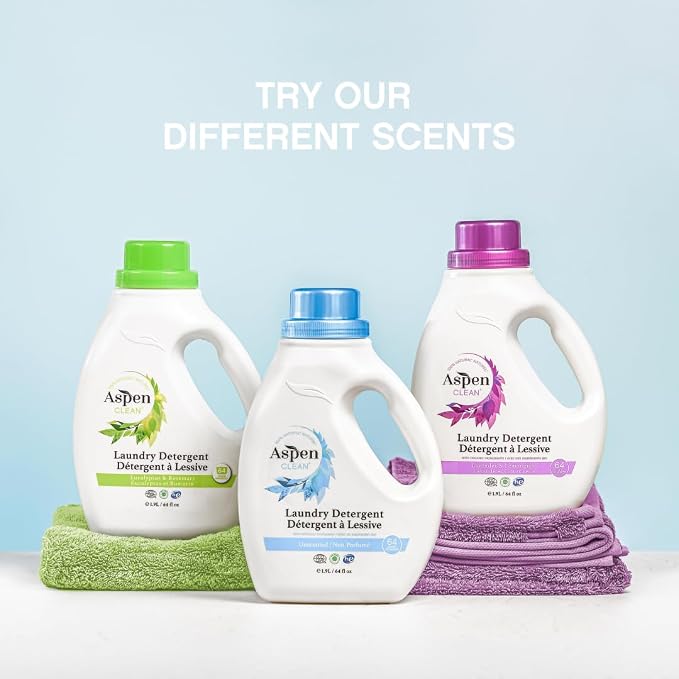 AspenClean Natural Laundry Detergent Eucalyptus & Rosemary - Image 6