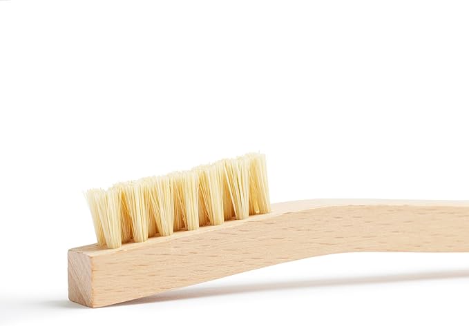 Otter Wax Utility Brush Set | 2pc | Horsehair Buffing Brush + Tampico Cleaning - Image 3