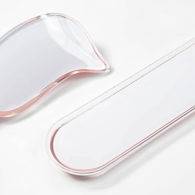 Gel Keyboard and Mouse Wrist Rest Set –Pink Clear Wrist Rest - Image 8