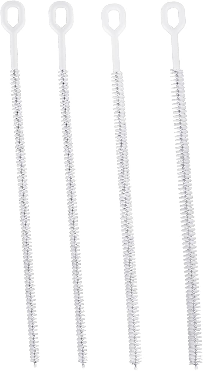 4pcs Straw Cleaner Brushes for Stanley, 8mm/0.31 Inch, 10mm/0.39 Inch, by Unknown