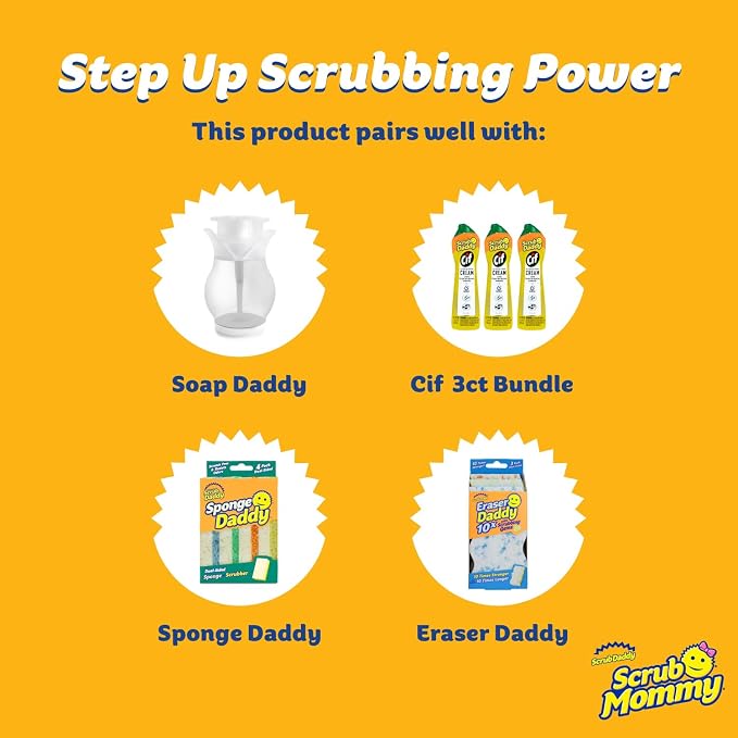 Scrub Daddy Sponges + Household Cleaning Supplies Bundle - Image 7