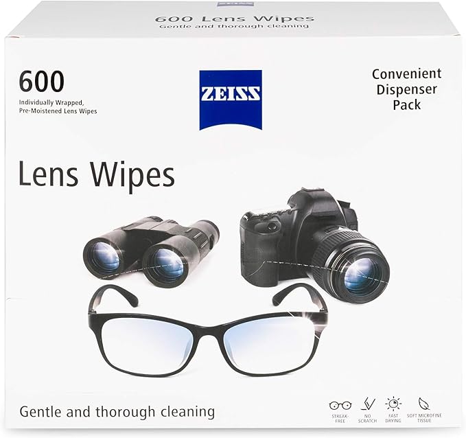 ZEISS Pre-Moistened Lens Cleaning Wipes by ZEISS