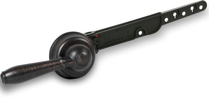 Korky 6081BP Strongarm Tank Lever Universal to Fit Front Angled Side Left and by Korky