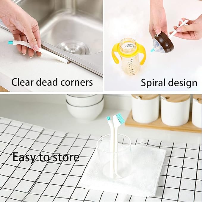 6 Pcs Small Cleaning Brushes for Household, Humidifier Cleaning Brush Crevice - Image 3