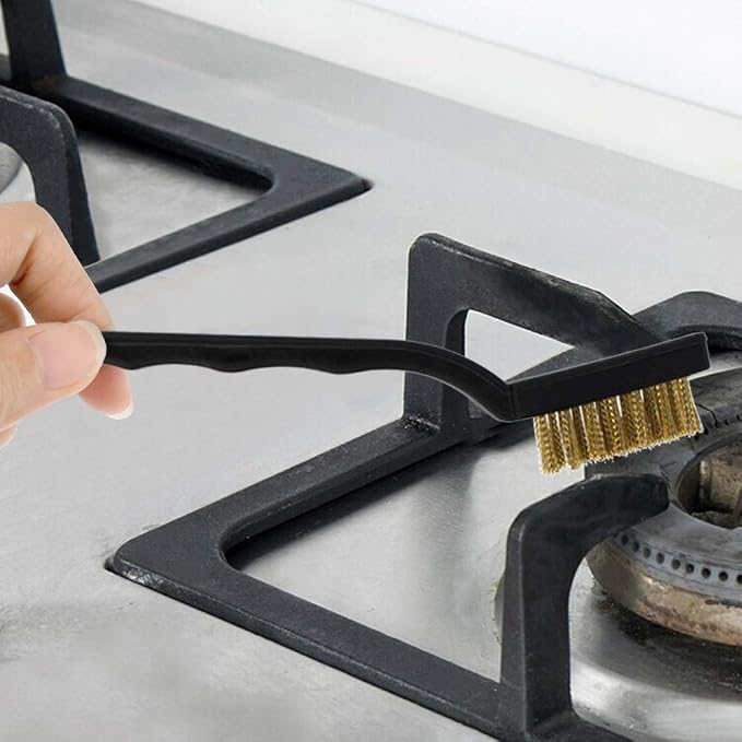 15 Pcs Mini Brass Wire Brush Set - Image 6