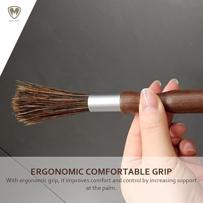 Magnet Professional Coffee Grinder Cleaning Brush Coffee Brush Handling - Image 8