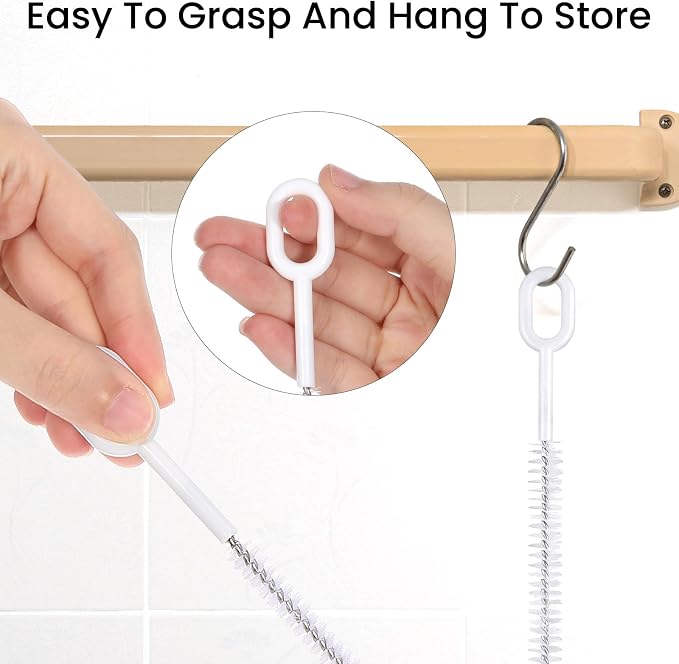 4 Pcs Straw Cleaner Brush, 4 Diameters, 10 Inch Straw Cleaner - Image 7