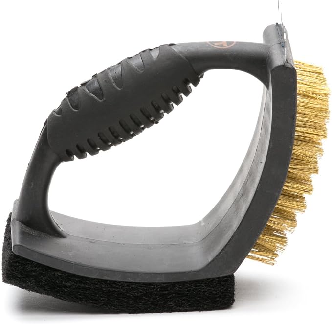 Outset Grill Cleaning Brush, V-Shaped BBQ Brush - Image 5