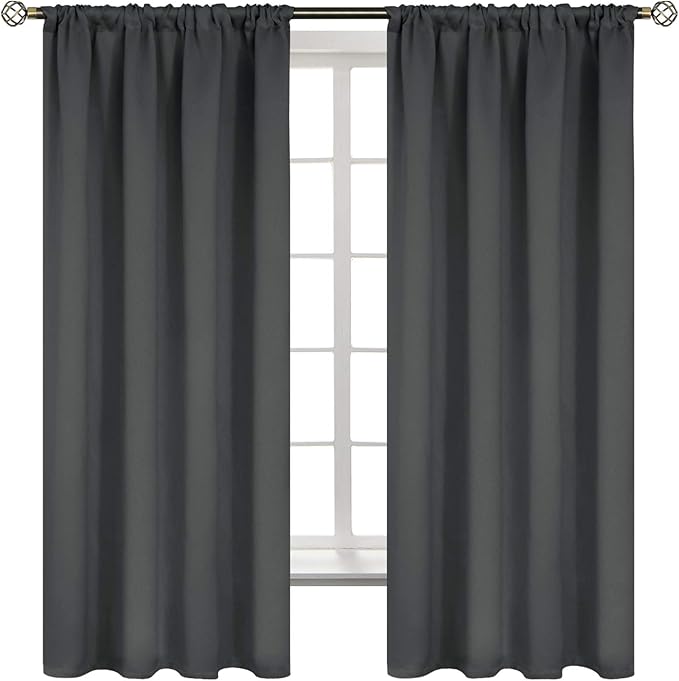 BGment Thermal Blackout Curtains 63 Inches Length by BGment